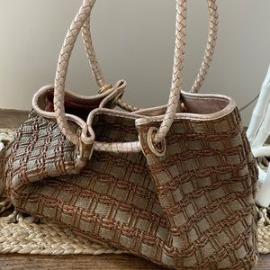Elaine Turner straw purse